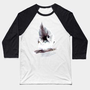 Winter Bird Baseball T-Shirt